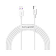 BASEUS Cablu Superior2 TipC-USB 6A Alb (2m)