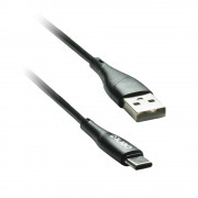 Cablu CENTO C100 FAST TipC-USB Negru