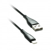 Cablu CENTO C100 FAST Iphone-USB Negru